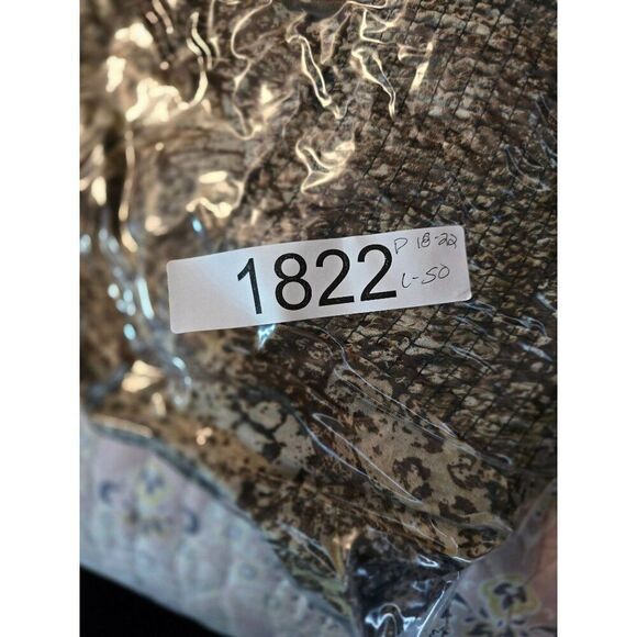 Animal Print Long Sleeve Smocked Midi Ruffle Hem milk maid cottagecore peasant - Picture 9 of 9